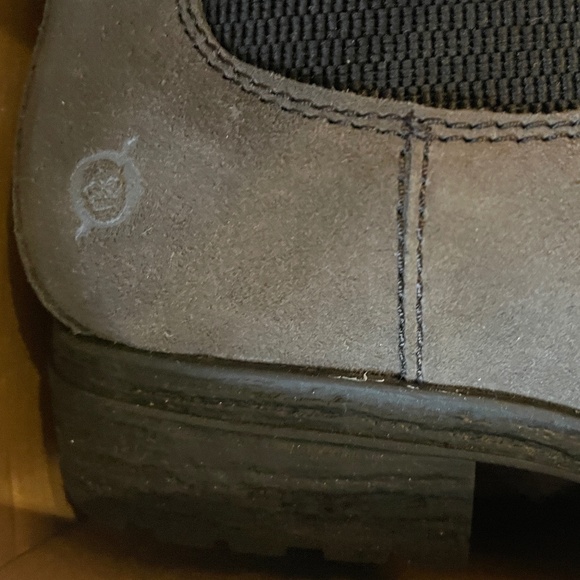 Brand New Born Cove Grey Leather Women's Pull-On Boots - Picture 3 of 11